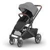 image:imageUPPAbaby Cruz V3 Stroller  from Birth  Car Seat Compatible  FullSize Reversible Seat  Infant Insert Bug and Rain Shields Included  James BlackCarbon FrameBlack LeatherGreyson Charcoal Mlange