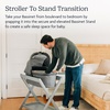 image:imageUPPAbaby Bassinet V3  Fits with Vista Cruz Ridge Strollers  JamesGrey