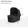 image:imageUPPAbaby Bassinet V3  Fits with Vista Cruz Ridge Strollers  JamesJake Charcoal