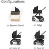 image:imageUPPAbaby Bassinet V3  Fits with Vista Cruz Ridge Strollers  JamesJames Black